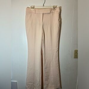 White House Black Market Blush Light Pink Trousers